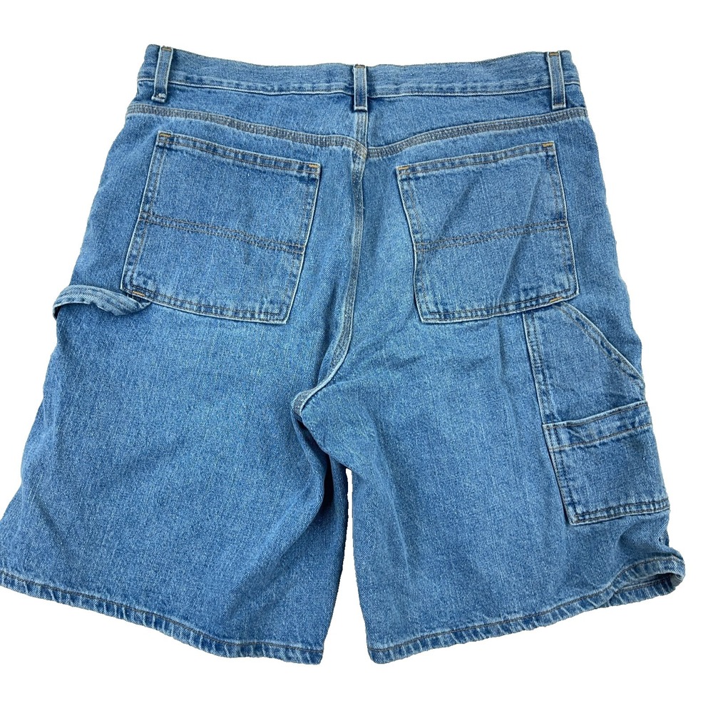 Vintage Y2K Faded Glory Shorts Men 34 Carpenter Jorts Baggy Skate Work Wear B53*